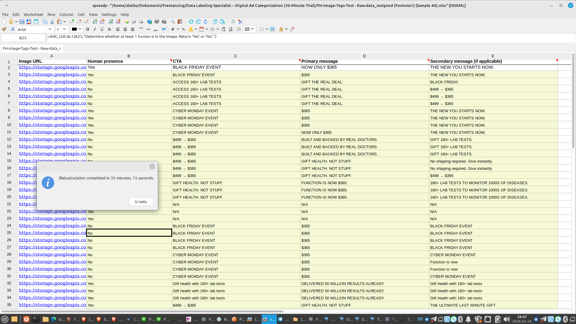 (Un)Perplexed Spready working with Images